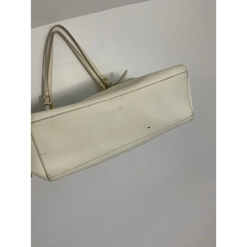 Tory Burch Cream‎ Large Leather shoulder bag